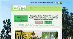Desktop Screenshot of colinaparkgc.com